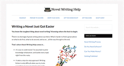 Desktop Screenshot of novel-writing-help.com