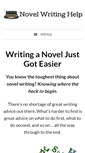 Mobile Screenshot of novel-writing-help.com